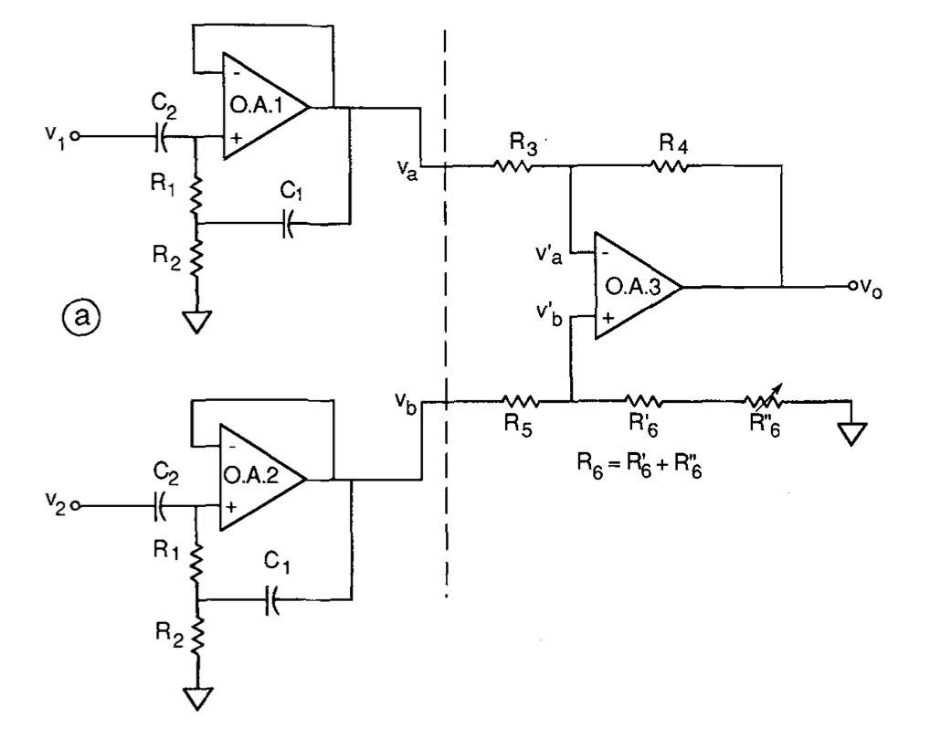 差動増幅器(differential amplifier)